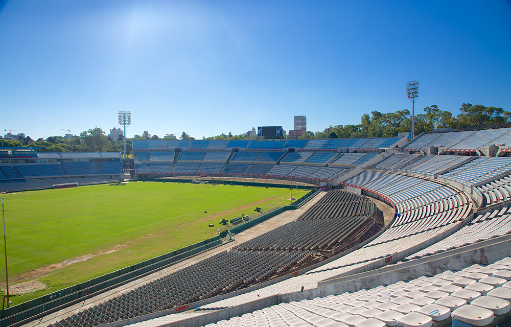 vista parcial do Estádio Centenário
